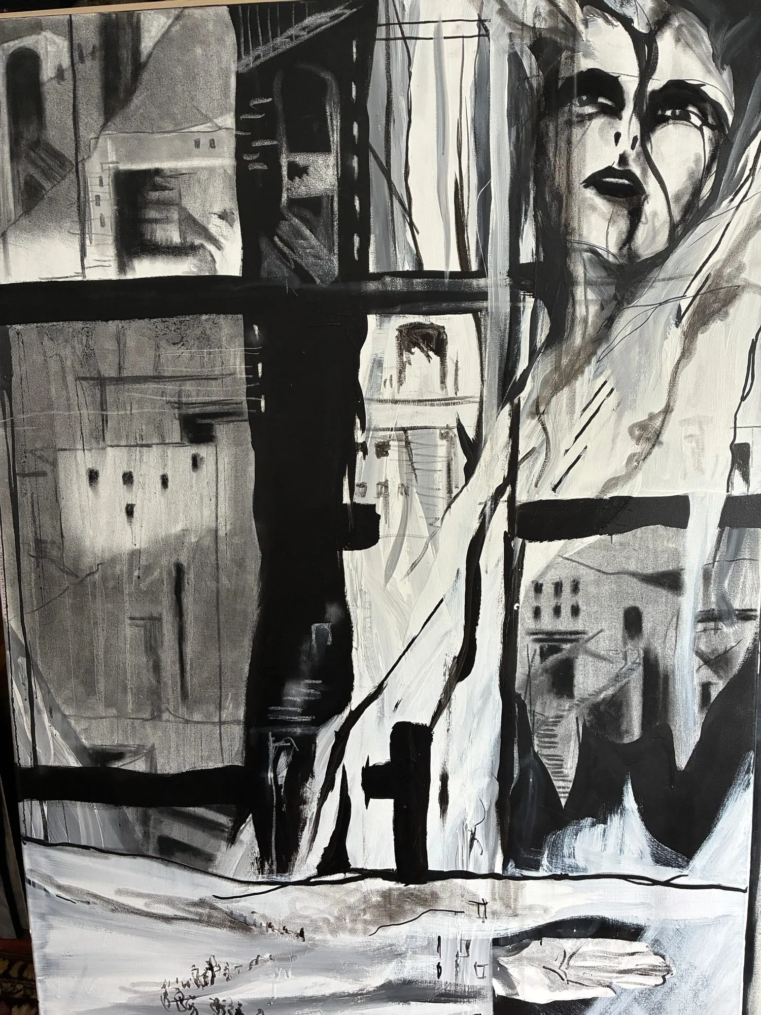 An Inkling, oil on canvas