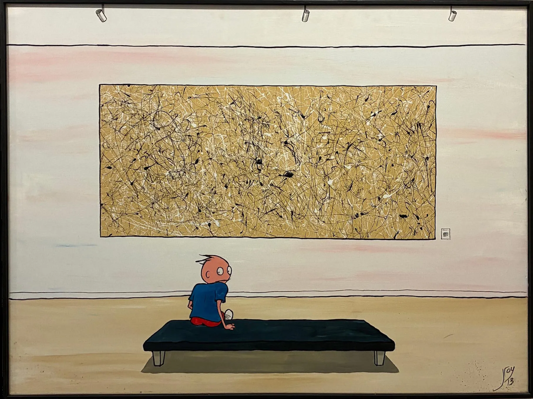 Walter at the Gallery